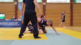 Nogi Finnish Open 2019 Purple belts Open weight 16th final Iyroslav Iunka   Johann varne Thorsen