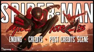 Spider-Man: Miles Morales (PS5) Ending Scene, Credits & Post Credits Scene [4K]