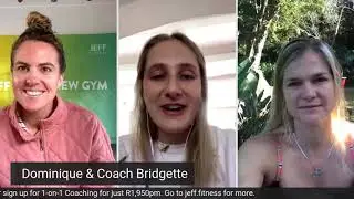 JEFF Fitness Success Story with Dominique Riley & Coach Bridgitte