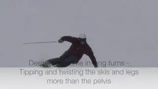 Ski tips in a minute - Episode 2 long turns