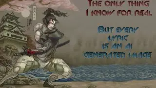 The only thing I know for real - But every lyric is an AI generated image