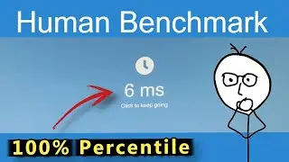 Using an Autoclicker to get 100% on Human Benchmark - Reaction Time