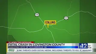 One killed in Covington County crash