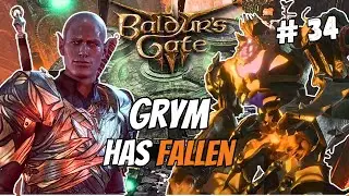 Jarlaxle defeated Grym | [Baldur's gate 3 #34]