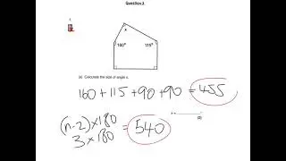 Angles in polygons test