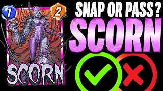 SCORN 🔮 Details & Mechanics | Snap or Pass | Marvel Snap