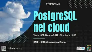 PgMeetUp Bari 2022 - IC406 Innovation Camp