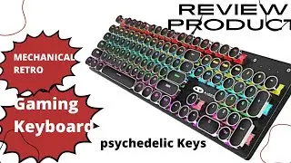 Mechanical Retro Gaming Keyboard | Product Review #magegee #mkstorm