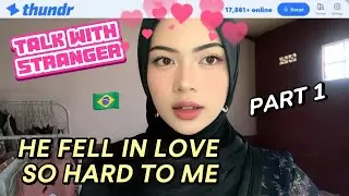 ( PART 1 ) BULE INI JATUH CINTA PANDANGAN PERTAMA PADA CEWE ASIA... OME TV | OMEGLE 🇧🇷🇮🇩 ( sub eng )