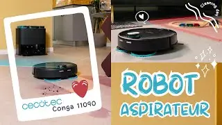 Conga 11090 : Robot Aspirateur Laser avec Auto-Vidage et Lavage Ultra Efficace! 🤖🧼✨ #Cecotec