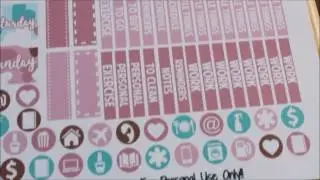 PLAN WITH ME//CARAMEL VALENTINE BY PLANNER PROBLEM 101