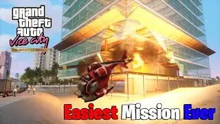 Easiest Mission In The History Of GTA | GTA Vice City Helicopter Mission !!!