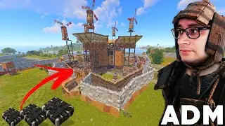 !TRETA, Raid ONLINE Na Maior Base Do Servidor | Rust ADM - Rust