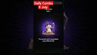 8 July Hamsters Kombat Daily combo | Hamster kombat 8 July Daily Combo Cards