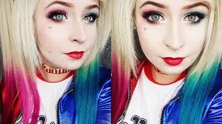 Dying Ombre Pink & Blue Hair -  Harley Quinn | Hair Tutorial