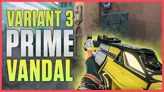 PRIME Vandal (Yellow Variant) Gameplay | VALORANT Prime Collection Skin