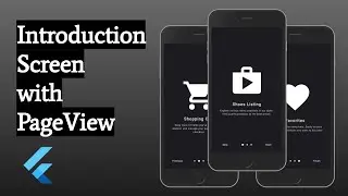 📱🎬 Flutter Tutorial : Introduction Screen || Onboarding Pages with PageView || Speed Code 🚀