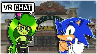 SONIC AND ZEENA GOES TO THE MALL IN VR CHAT