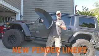 Replace your tired Jeep fender liners with Hooke Road fender liners!