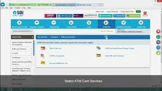 HOW TO APPLY FOR SBI ATM/DEBIT CARD ONLINE, APPLY SBI ATM/DEBIT/EMV CARD THROUGH INTERNET BANKING