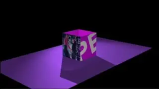 Add graphics to the 3D cube