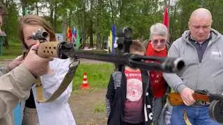 Автошкола ДОСААФ ЦАО, приняла участие в праздновании Дня России на аэродроме Волосово.