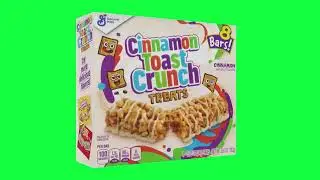 Cinnamon Toast Crunch Treats Green Screen Logo Loop Chroma Animation