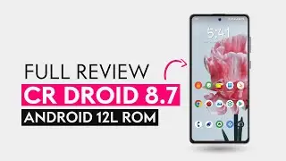 CrDroid 8.7 Official Android 12L For Redmi Note 9 Pro - [Ft. Miatoll]🔥🔥