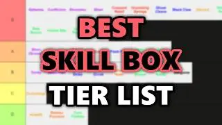 NEW SKILL BOX Tier List (EVERY TREE) | Type Soul