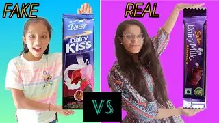 Fake Vs Real FOOD Brands *OMG*🤣