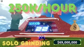 Best Solo Grinding Method In Roblox Jailbreak Season 22 | Get 250k/Hour