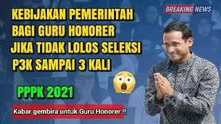 inilah nasib Guru honorer jika tidak lolos seleksi PPPK 2021 || Honorer harus tau !!