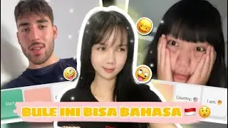 KETEMU BULE YANG BISA BAHASA 🇮🇩 LANCAR BANGET WOW 😱😱😱 | OME.TV INTERNASIONAL 