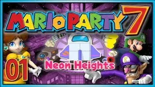 Mario Party 7 | Neon Heights - Part 1/7