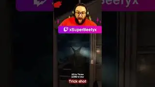 Trick shot #funny #gaming #horror #spooky #jumpscare #twitch