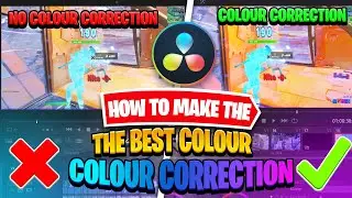 How to Make the *BEST* Color Correction in Davinci Resolve for Fortnite Montages!