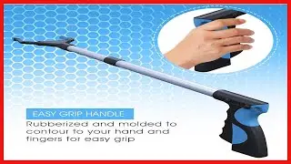FiPlus PowerGrip T9, Grabber Tool, Wide Jaw, Foldable, Steel Cable, with 96 Grip Points for Firm Gri