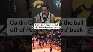 Caitlin Clark's court awareness is NEXT LEVEL 