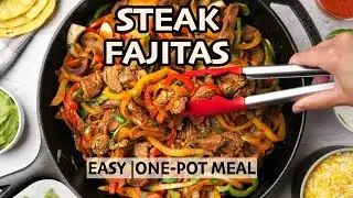 Steak Fajitas {Easy Skillet, Instant Pot or Crock Pot Recipe}