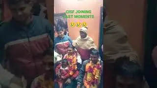 my cisf joining last moment with my family 😢 missing you 😭