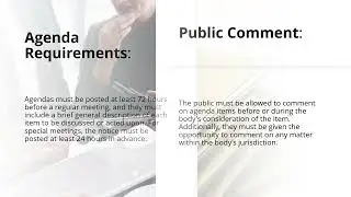 Brown Act Overview (Updated)