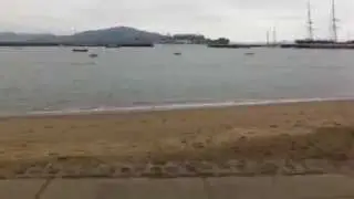 Le bruit de l océan pacifique