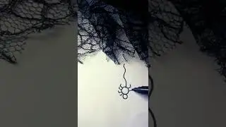 Cool spider Halloween Easy drawing