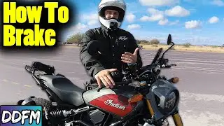 How To Stop Quickly On A Motorcycle (Motorcycle Braking Technique)