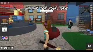 roblox:murder mystery 2 , primeiro video do canal!