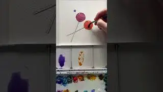 Watercolor glazing 101 