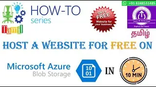 HOST A FREE WEBSITE on AZURE PLATFORM 