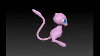Mew Zbrush Turnaround