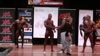 NK 2013 Bodybuilding Boven 100 kg: Resultaten & Prijsuitreiking