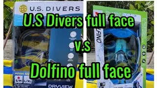 U.s Divers full face snorkel mask v.s Dolfino full face snorkel mask | BEST BANG FOR YOUR BUCK